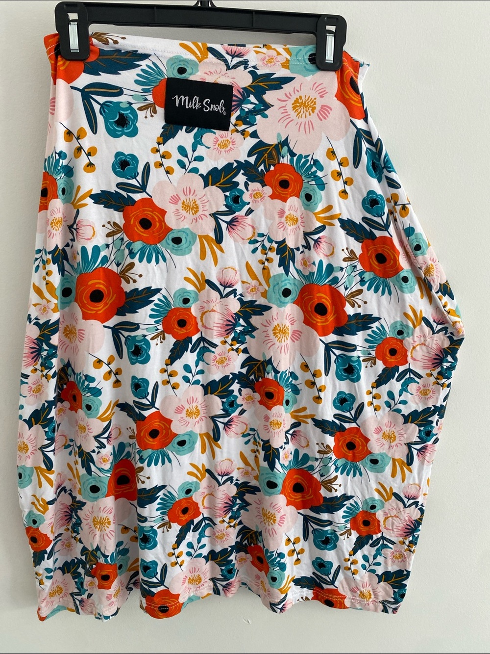 Milk Snob Floral Car Seat Cover 5-In-1 Nursing Cover Magnolia Print